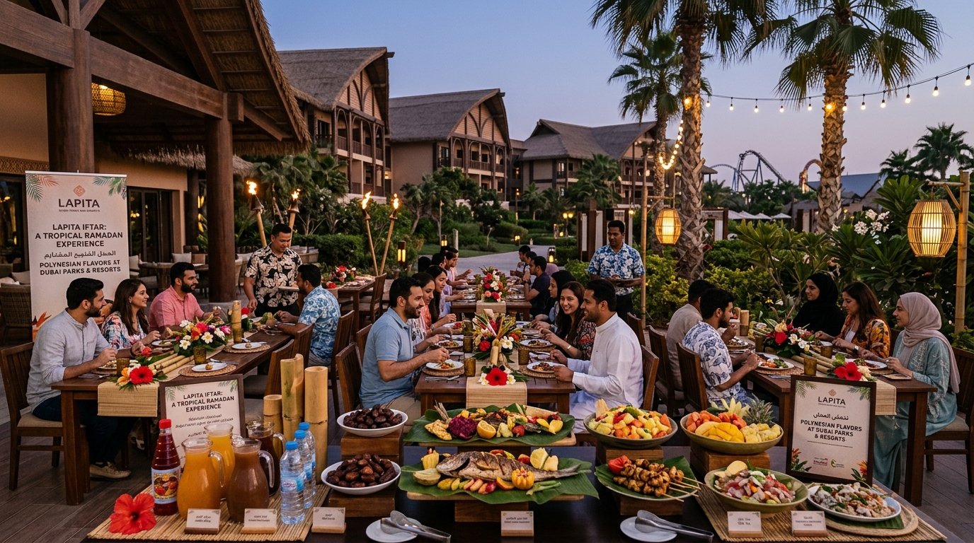 Experience a Polynesian-inspired iftar at Lapita, Dubai Parks and Resorts