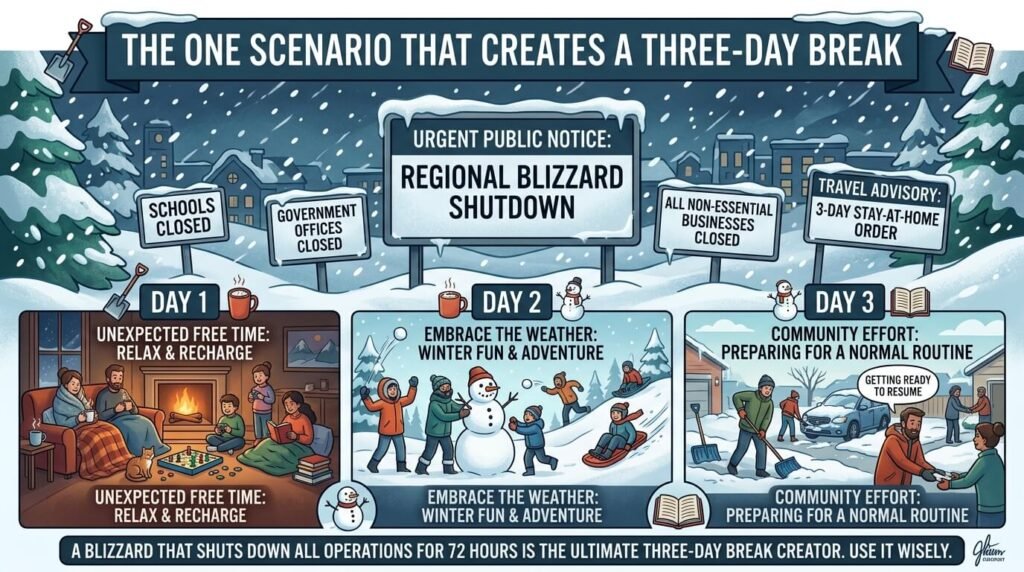 The One Scenario That Creates a Three-Day Break