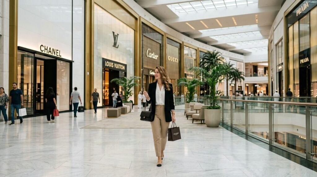 Stroll through Fashion Avenue at Dubai Mall