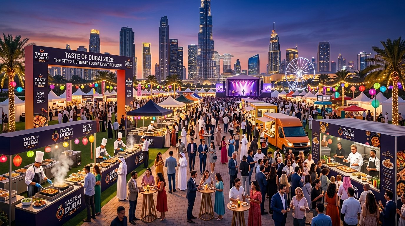 Taste of Dubai Returns as the City’s Ultimate Foodie Event