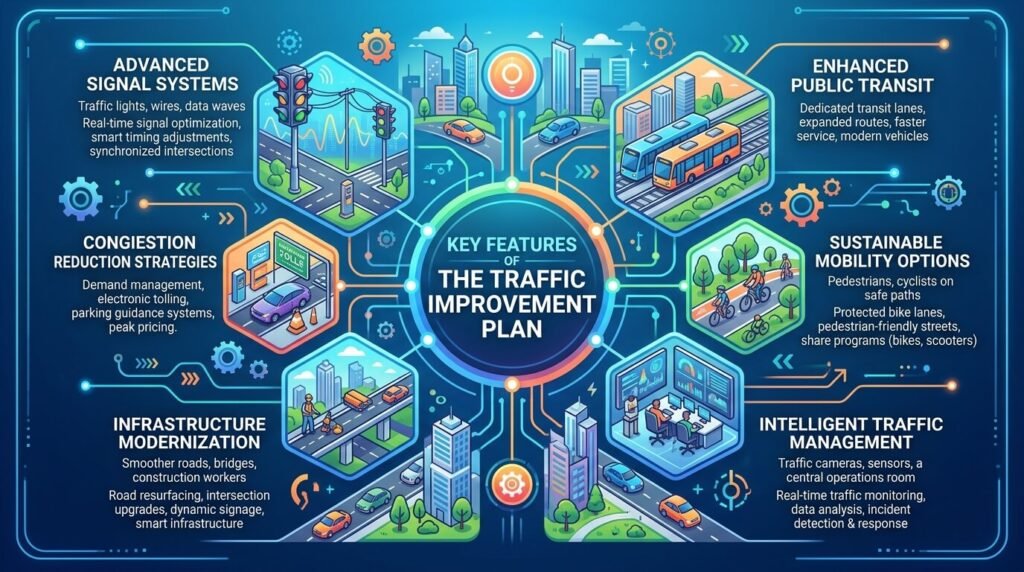 Key Features of the Traffic Improvement Plan