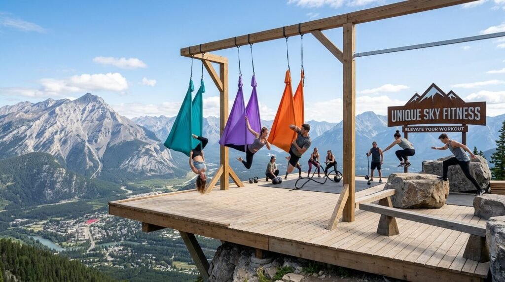 Try Unique Fitness & Sky Experiences