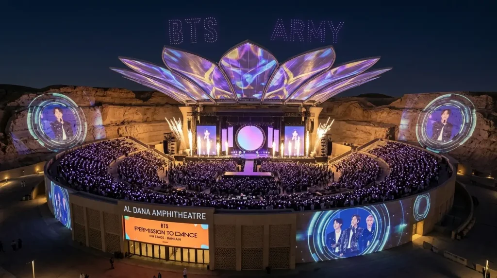 Bahrain's Concert Venues and Their Potential for Hosting the BTS World Tour