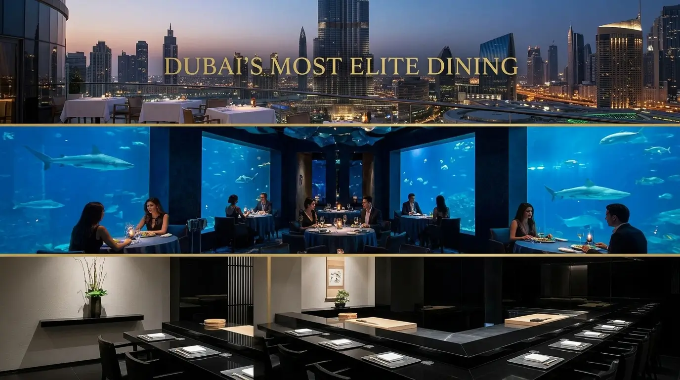 13 Fancy Dubai Restaurants to Visit When You're Not Paying the Bill