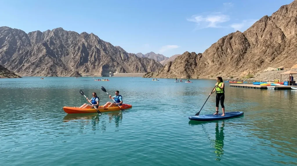Go Kayaking and Paddleboarding at Hatta Dam