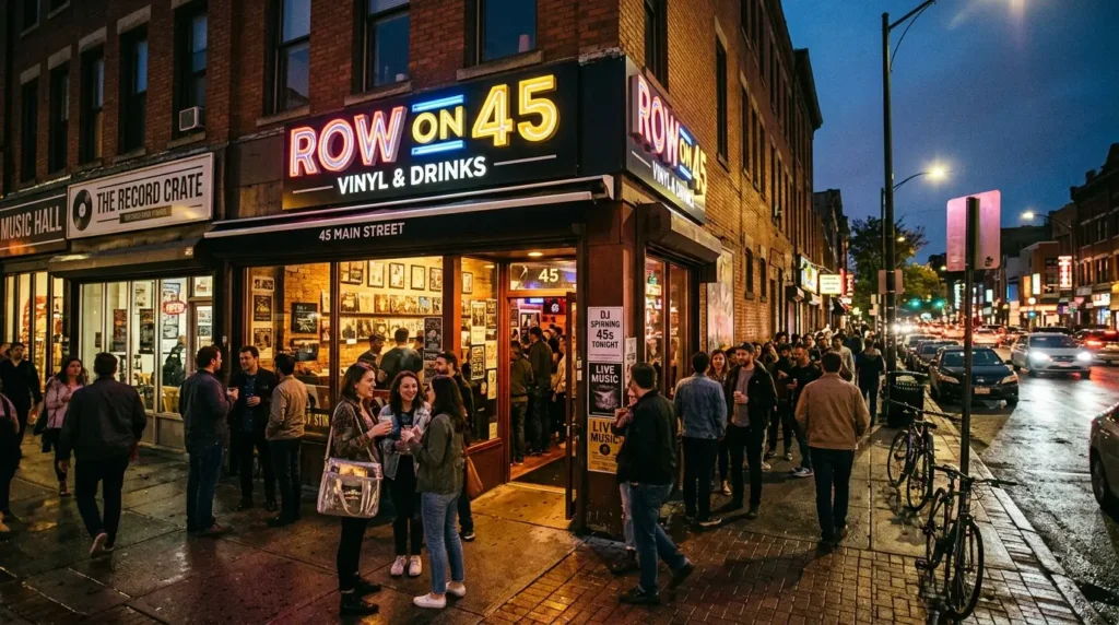 Row on 45