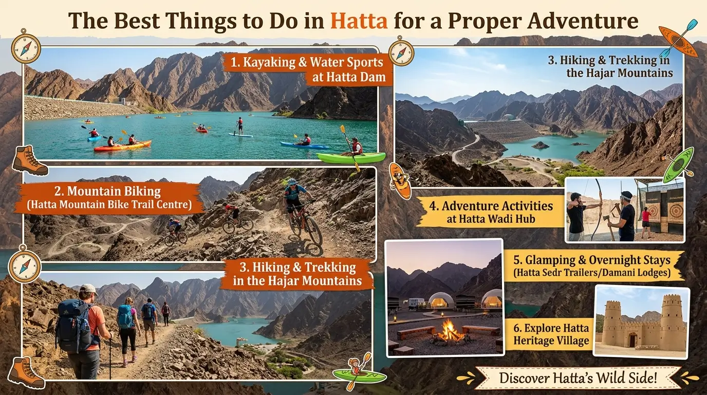 The Best Things to Do in Hatta for a Proper Adventure