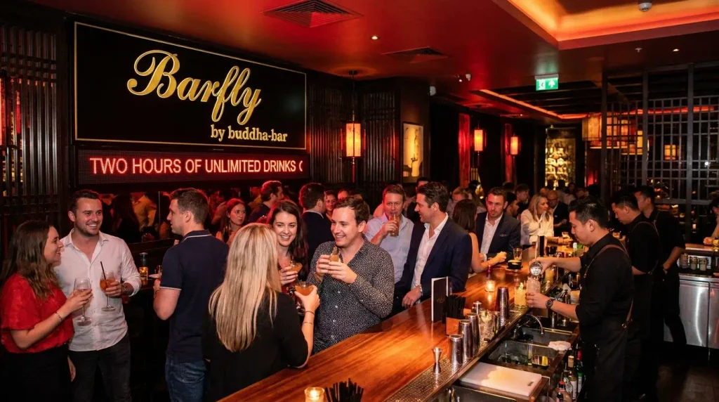 Barfly by Buddha-Bar – Two Hours of Unlimited Drinks