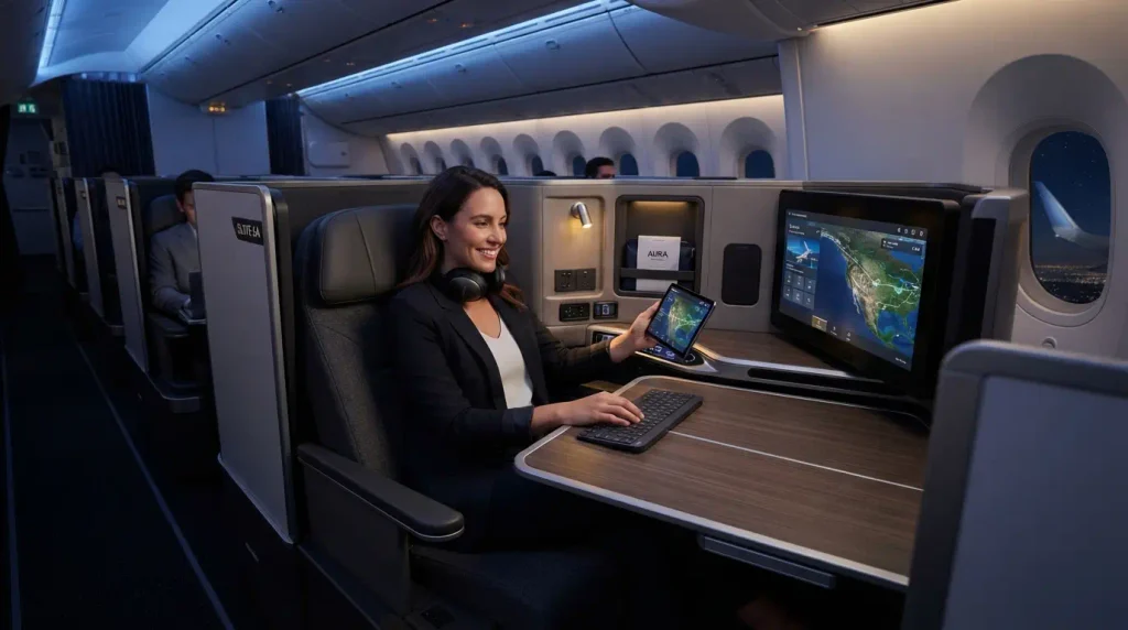 Business Class Gets a New-Generation Setup