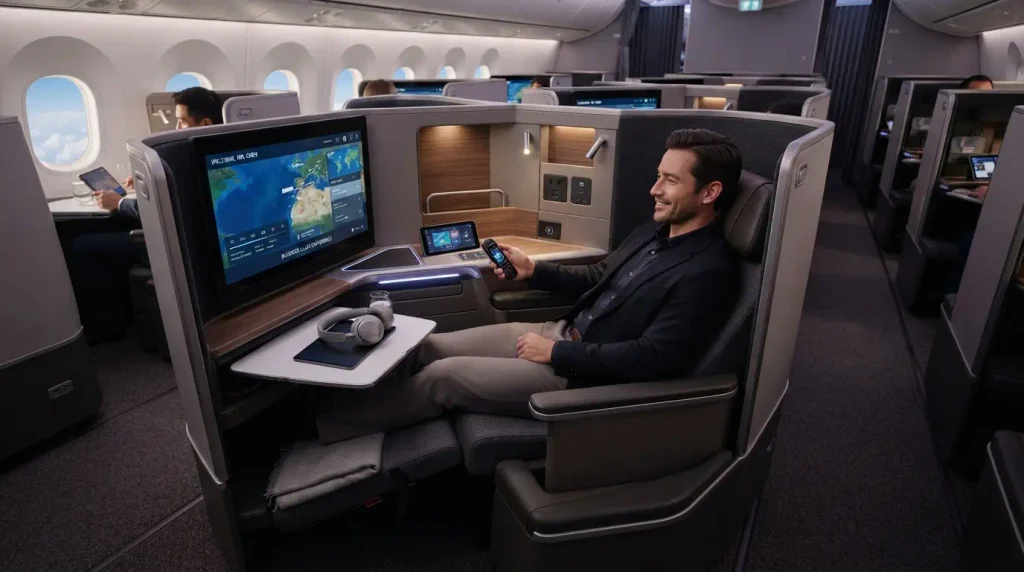 Business Class Gets a New-Generation Setup