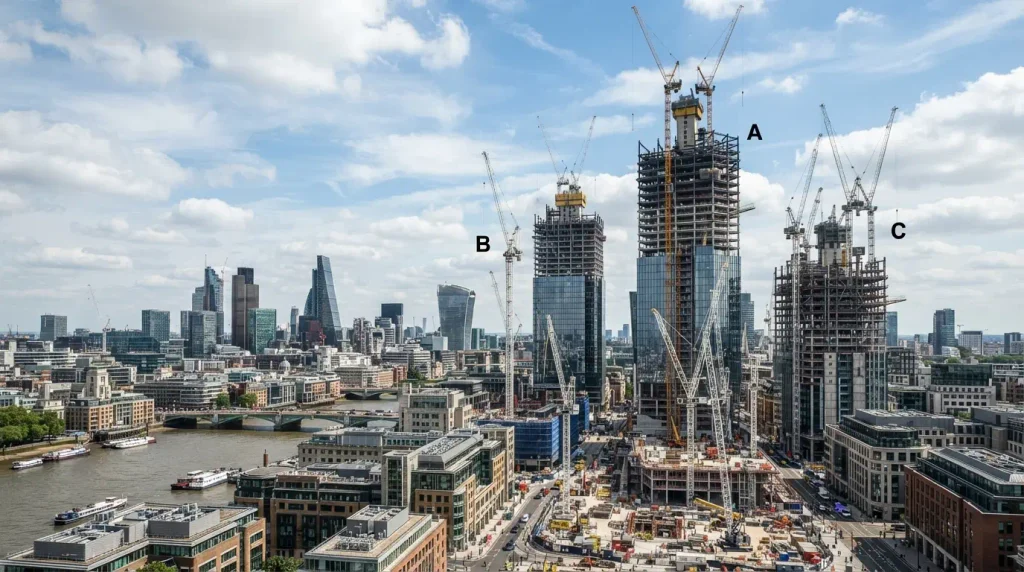 The Changing Skyline Was Visible Long Before Completion