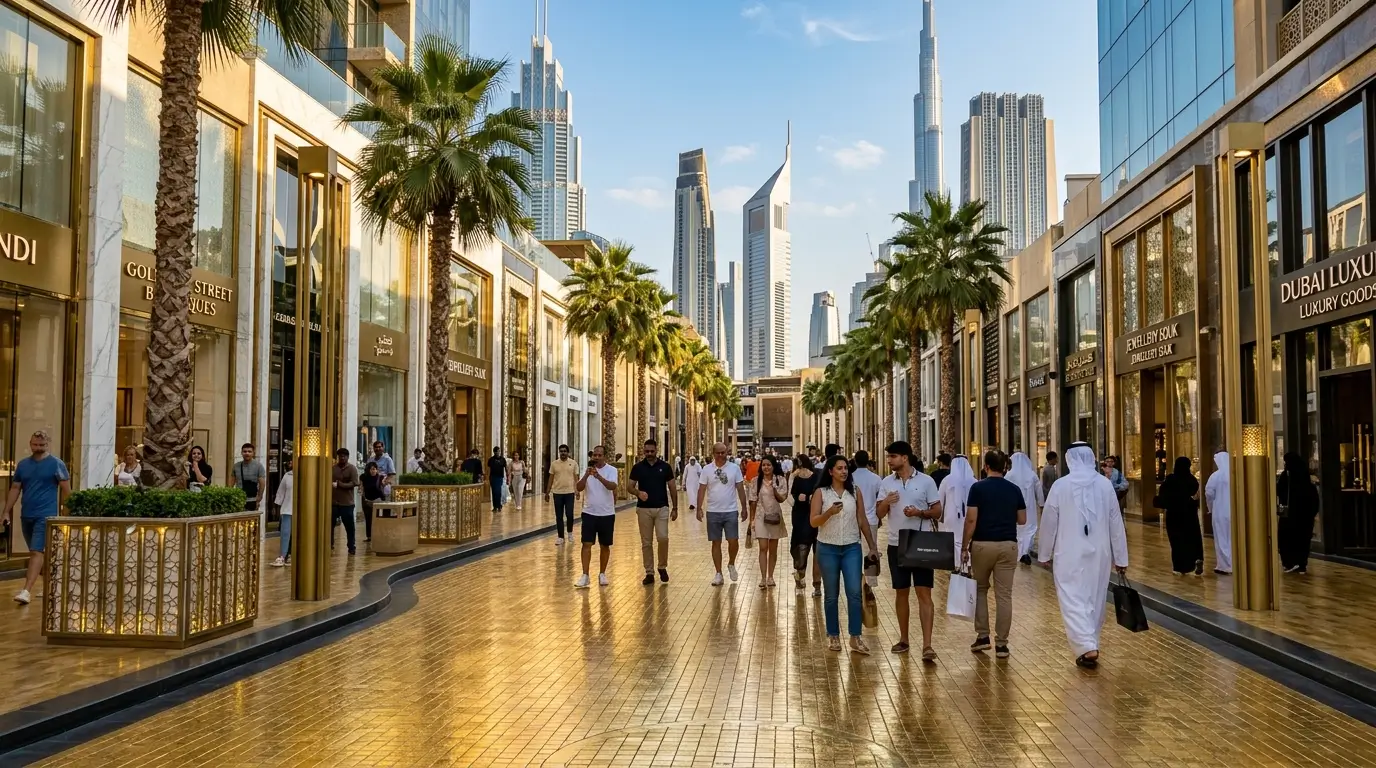 A Real Gold Street Could Be Dubai’s Next Jaw-Dropping Attraction