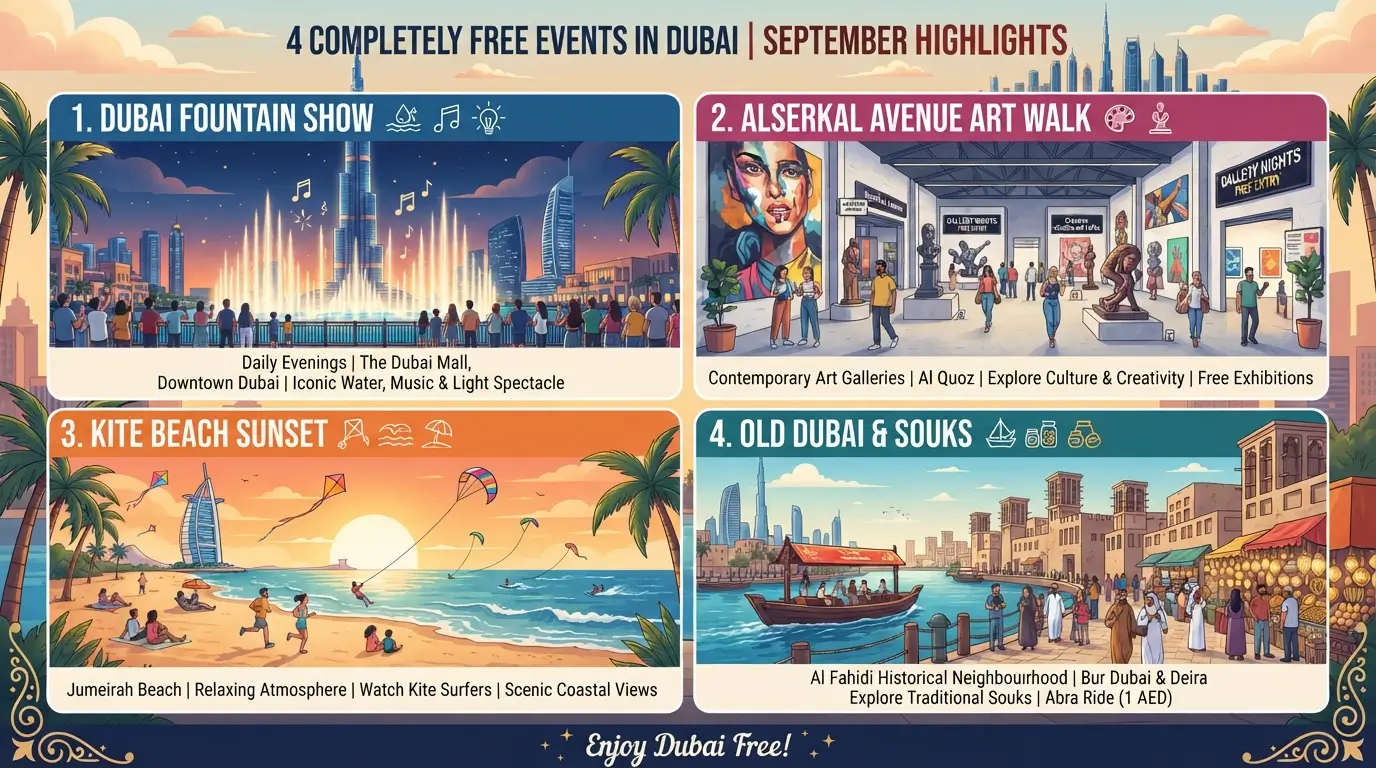 4 Completely Free Events Happening in Dubai This September