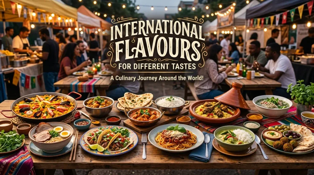 International Flavours for Different Tastes