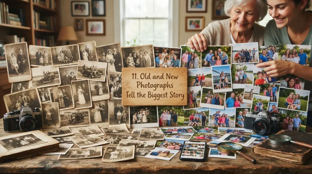 Old and New Photographs Tell the Biggest Story
