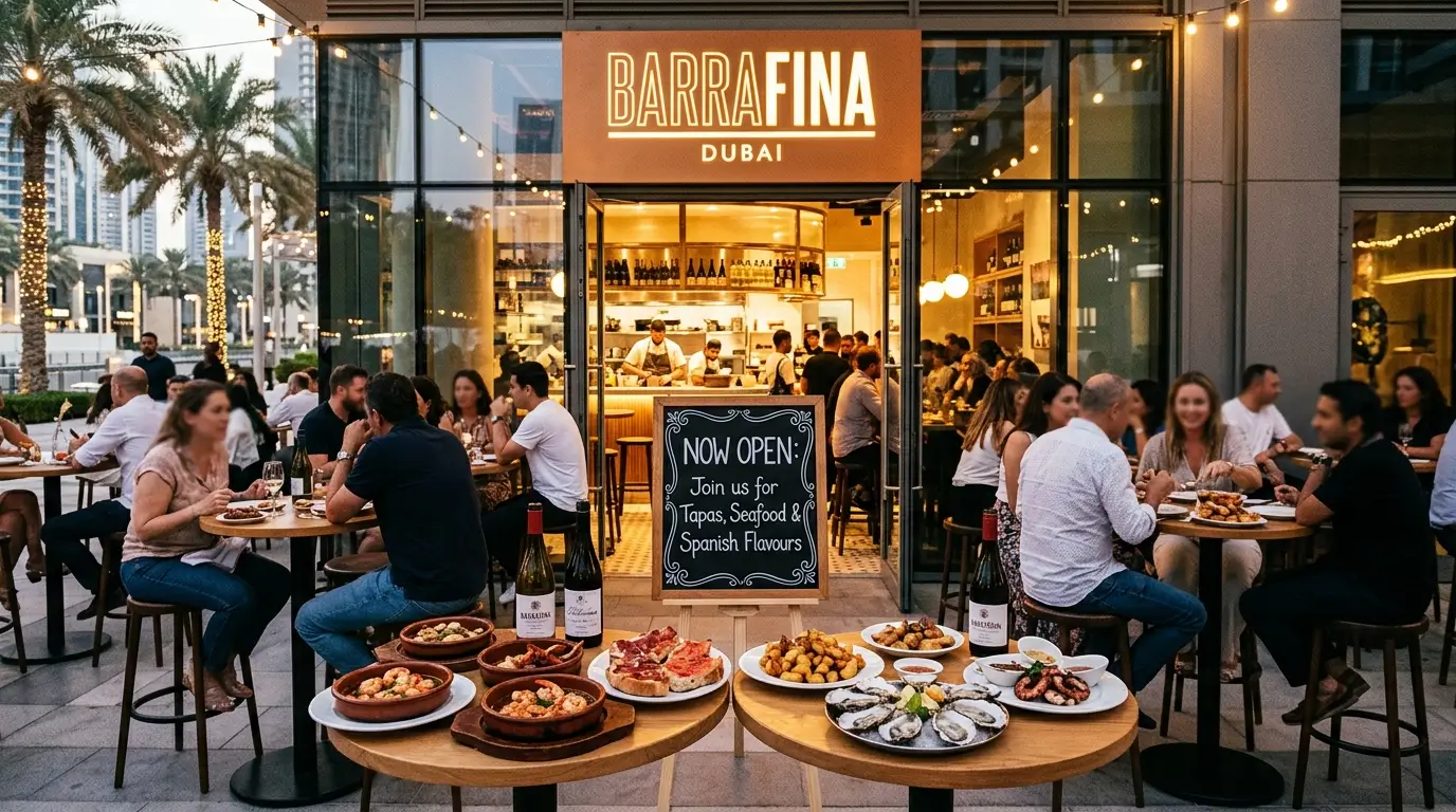 Barrafina Dubai Is Now Open: Expect Tapas, Seafood and Spanish Flavours