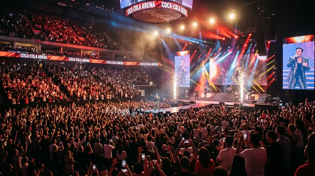 Coca-Cola Arena Continues to Host International Music Acts