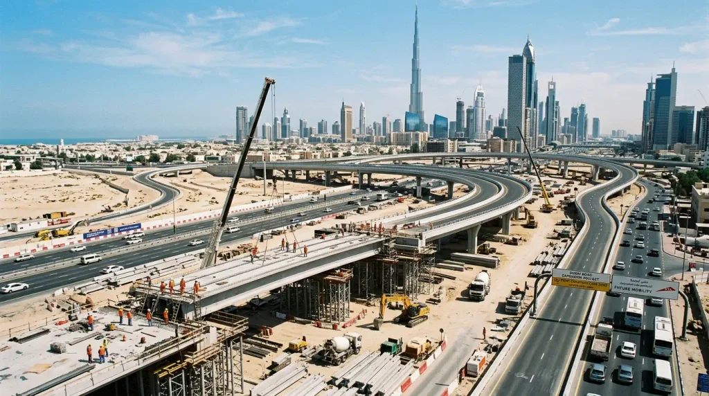 Dubai Is Expanding Its Road Network