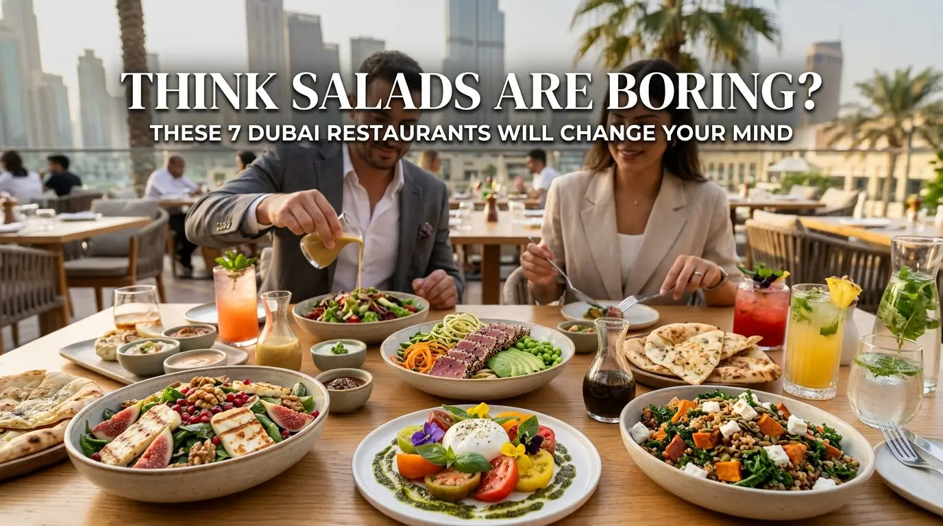 Think Salads Are Boring? These 7 Dubai Restaurants Will Change Your Mind
