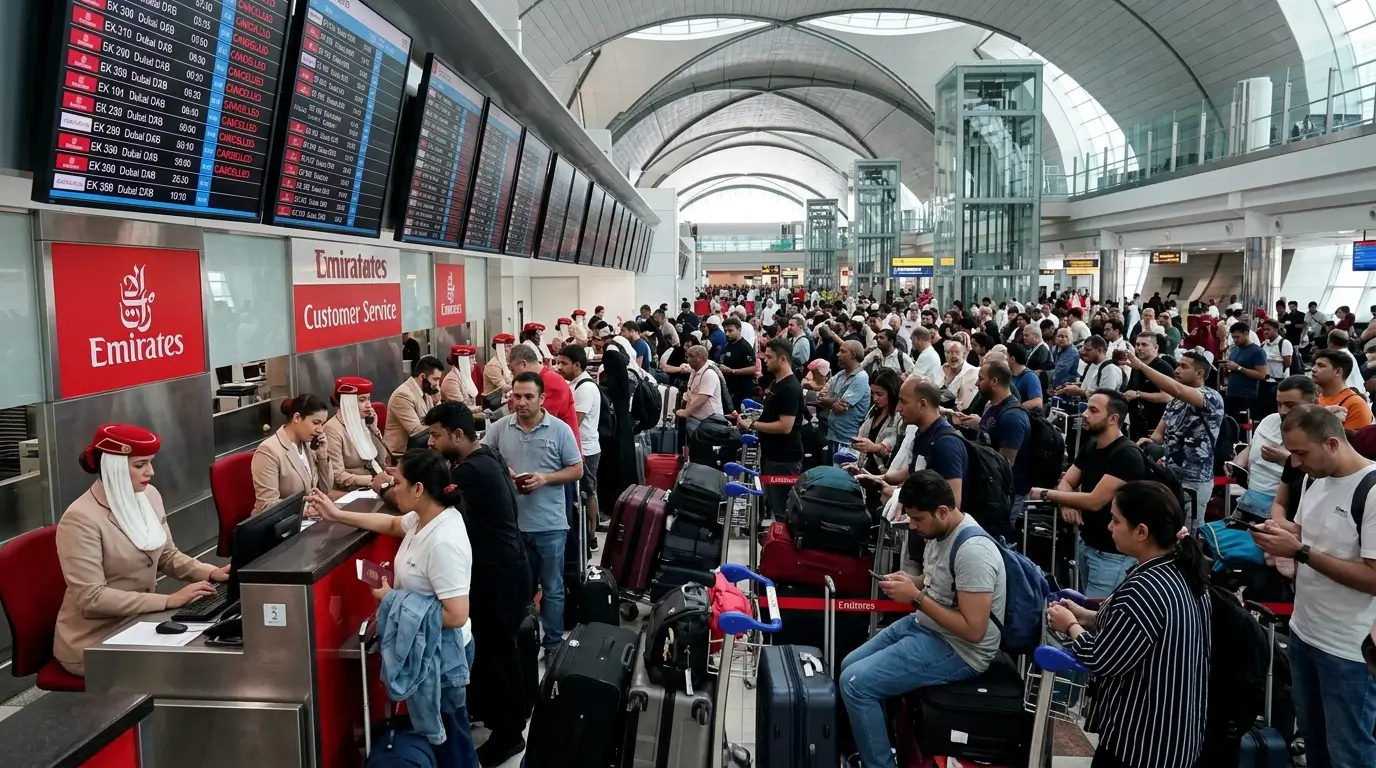 Emirates Flight Cancellations Leave Travellers Scrambling: Here's What to Do