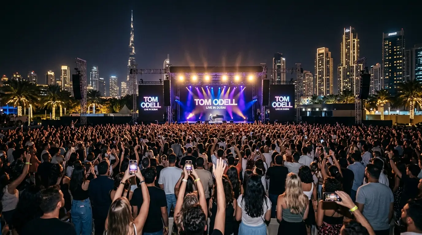 Tom Odell Fans in Dubai Had a Concert to Look Forward To