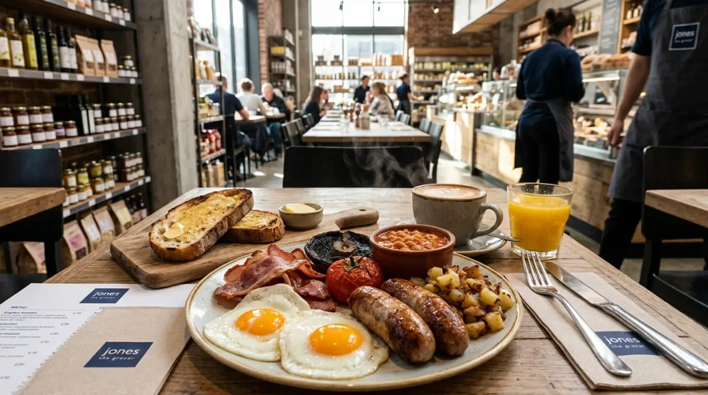 Jones the Grocer for a Hearty English Breakfast