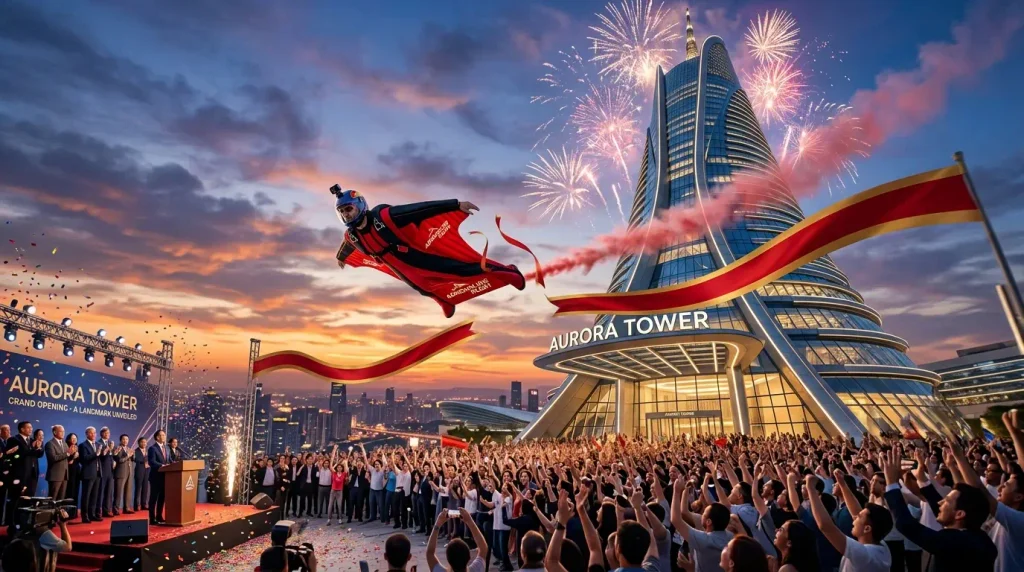 A Landmark Opening With an Adrenaline-Fuelled Twist
