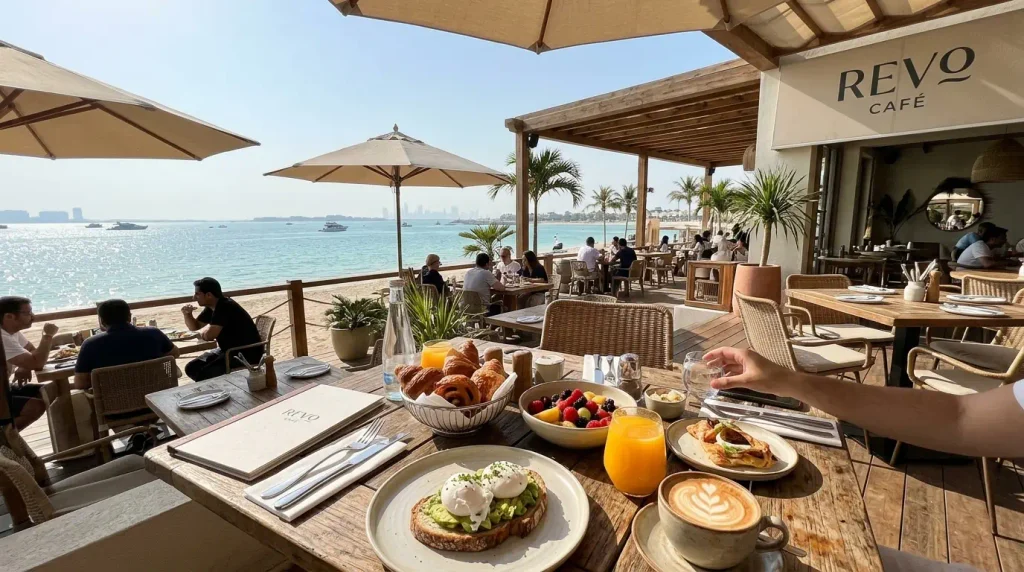  Revo Café for Breakfast with Gulf Views
