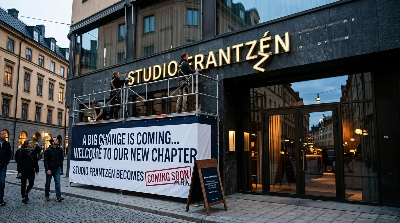 Big Change for Studio Frantzén as Restaurant Gets New Name