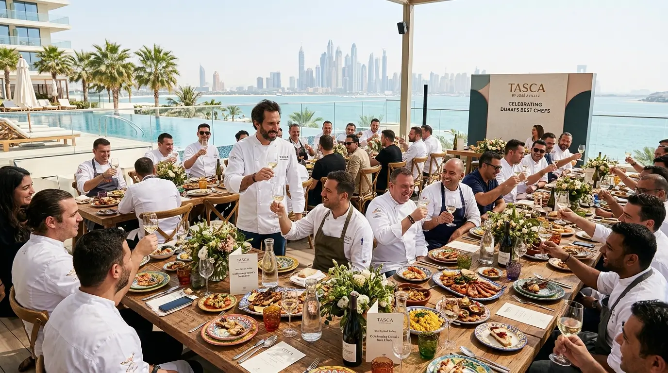 Tasca by José Avillez Hosts a One-of-a-Kind Luncheon Celebrating Dubai's Best Chefs