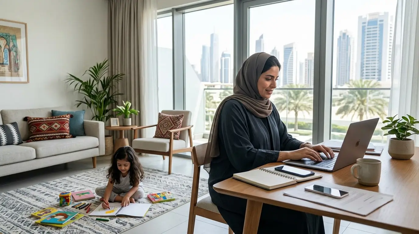 UAE Proposal Could Give Mothers of Children Under 10 Remote Work Options